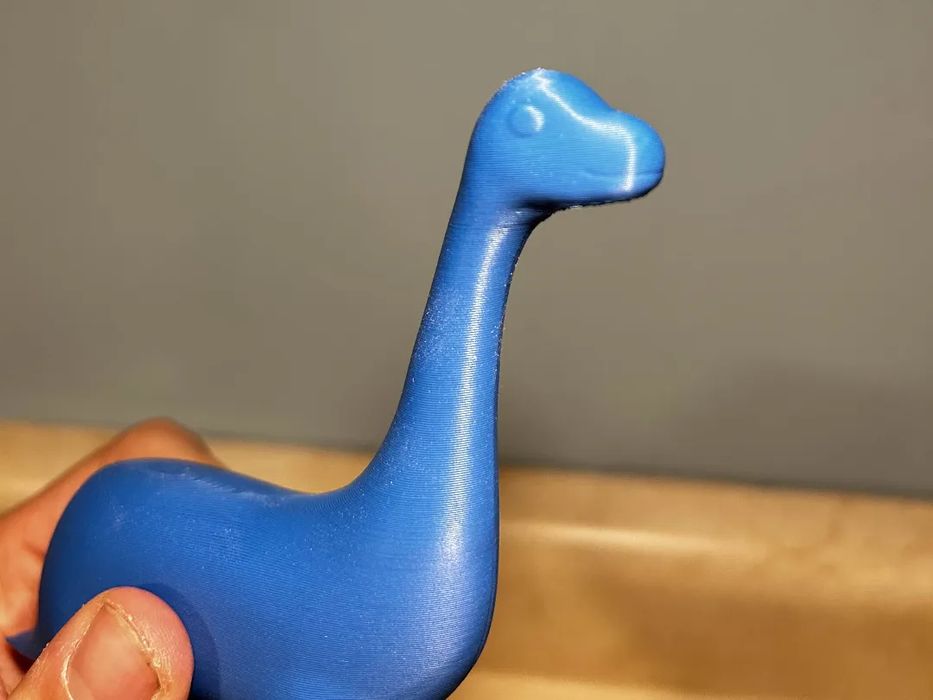 Dino Sorridente Fofo - Brontossauro Feliz em Resina