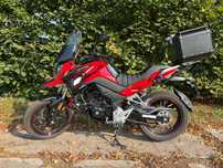 Barton 125GT, gmole, halogeny, kufer centralny Kappa 42L