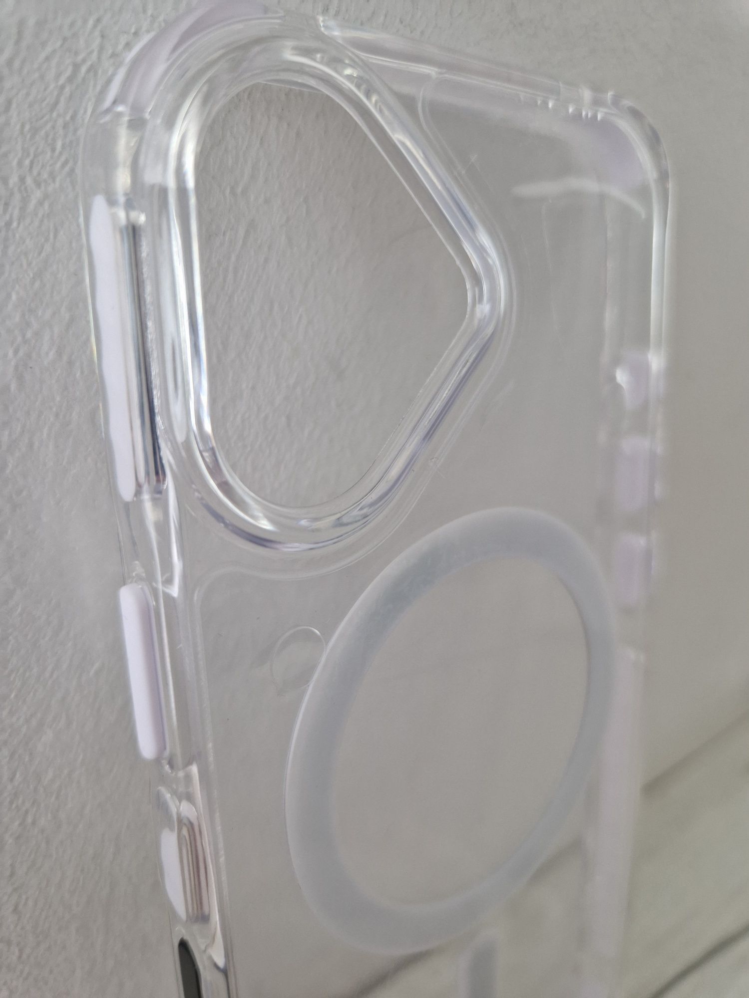 Tel Protect Strap Clear Case do Iphone 16 biały