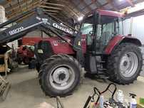 Case MX110 silnik Cummins 6 cyl. 115 KM z Turem Quicke