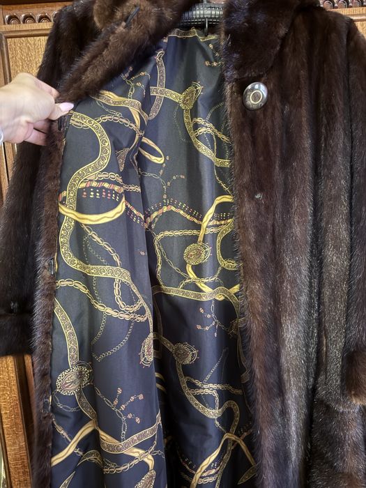 Шуба з суцільноі норки (не з шматочків)