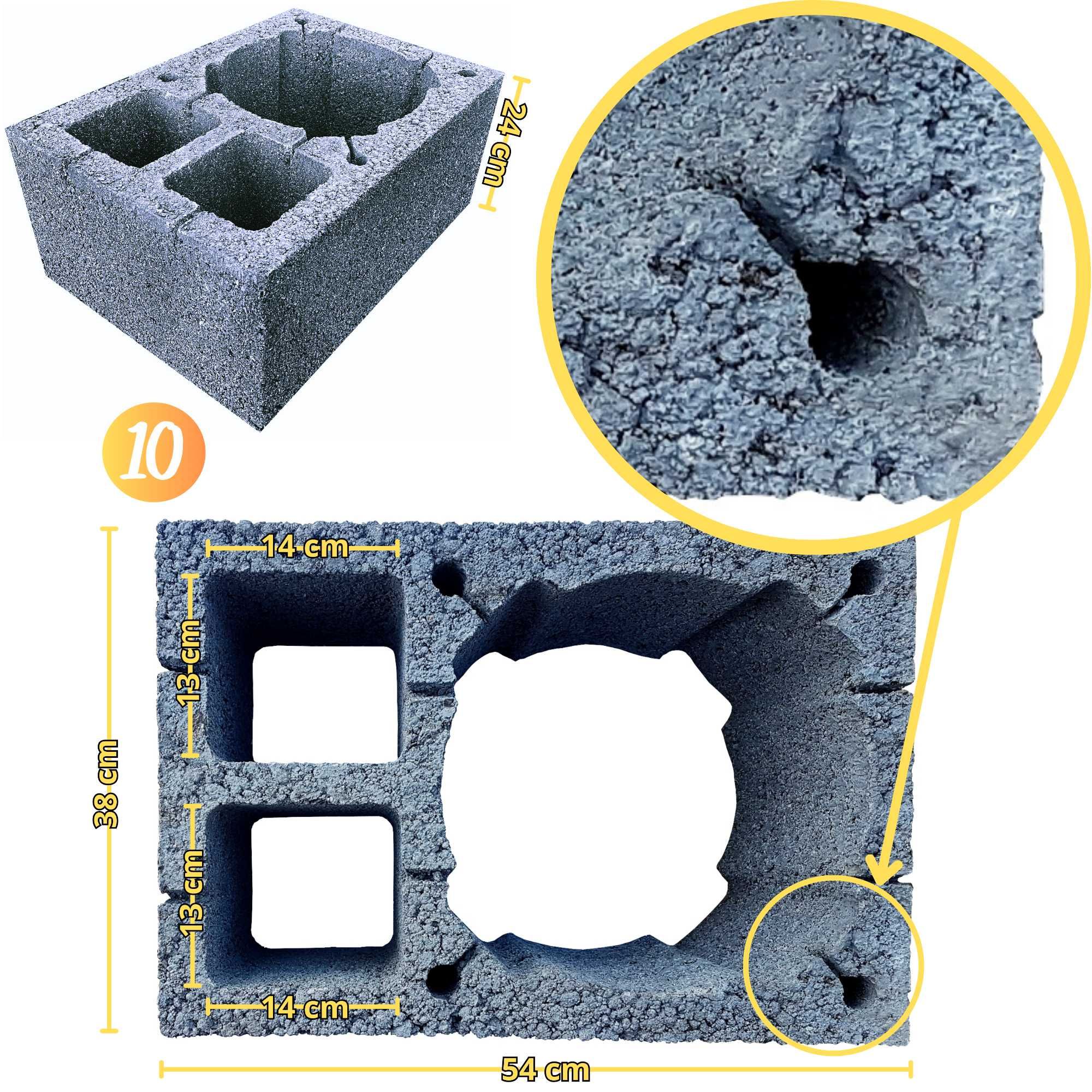 Komin 7m System Kominowy Ceramiczny fi 200 z podwójną wentylacją