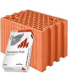 Pustak Wienerberger Porotherm PROFI 25P+W KL.15