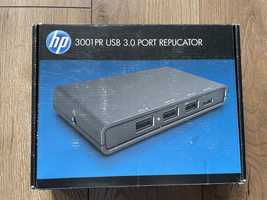 USB HP Port replicator 3001PR usb 3.0 replikator stacja dokująca