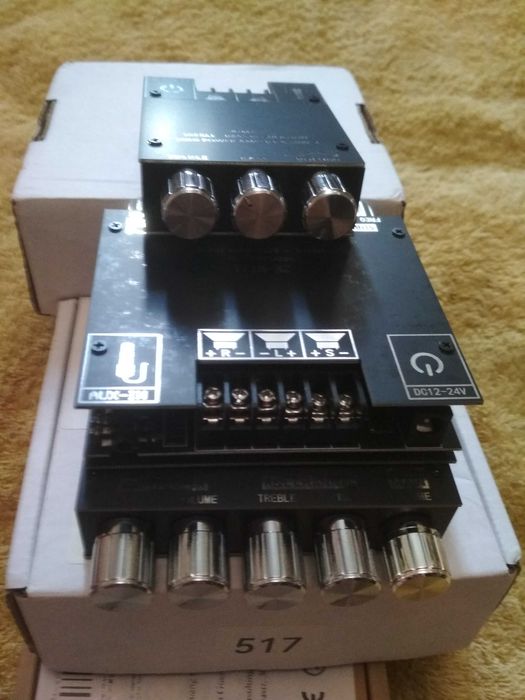 Усилитель Блютуз ВТ-998, АК-170, ZK-MT21, YS-T50L, 2-х, 4-х канальный.