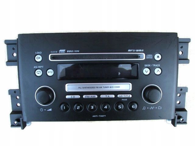 grand vitara ii lift radio 39101-76k30 cd mp3 radioodtwarzacz