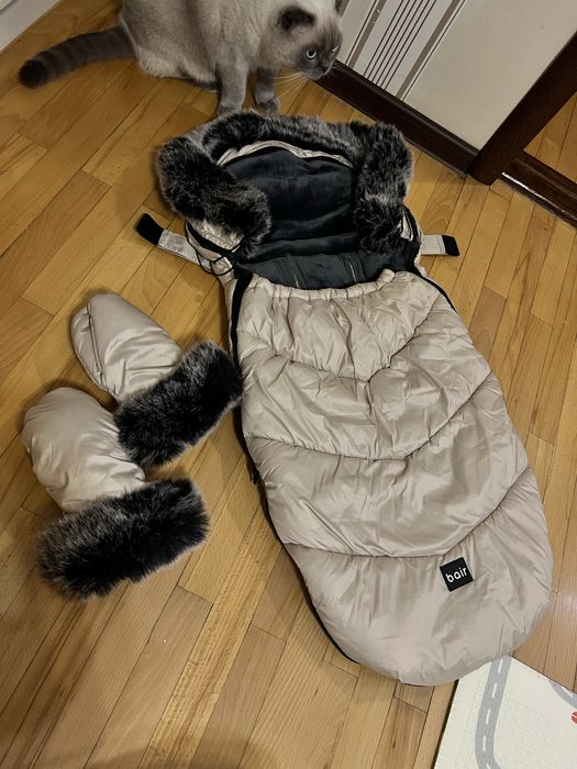 BAIR зимовий конверт | рукавиці з хутром | новий