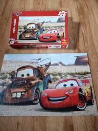 Puzzle 100 cars Złomek Zygzak McQueen auta