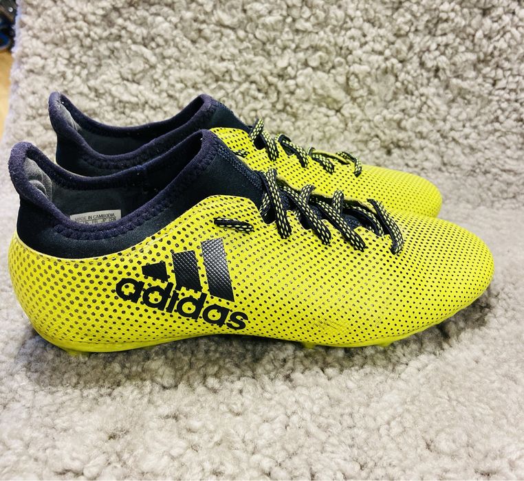 Adidas Buty piłkarskie juniorskie X 17.3 FG, Rozmiar 38 2/3