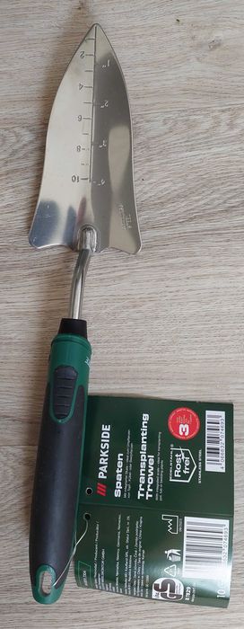 Садово-балконна лопатка для грунту з ергономічною ручкою