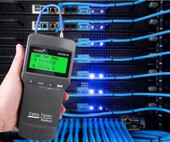 Тестер мережевого кабелю NF-8108M
