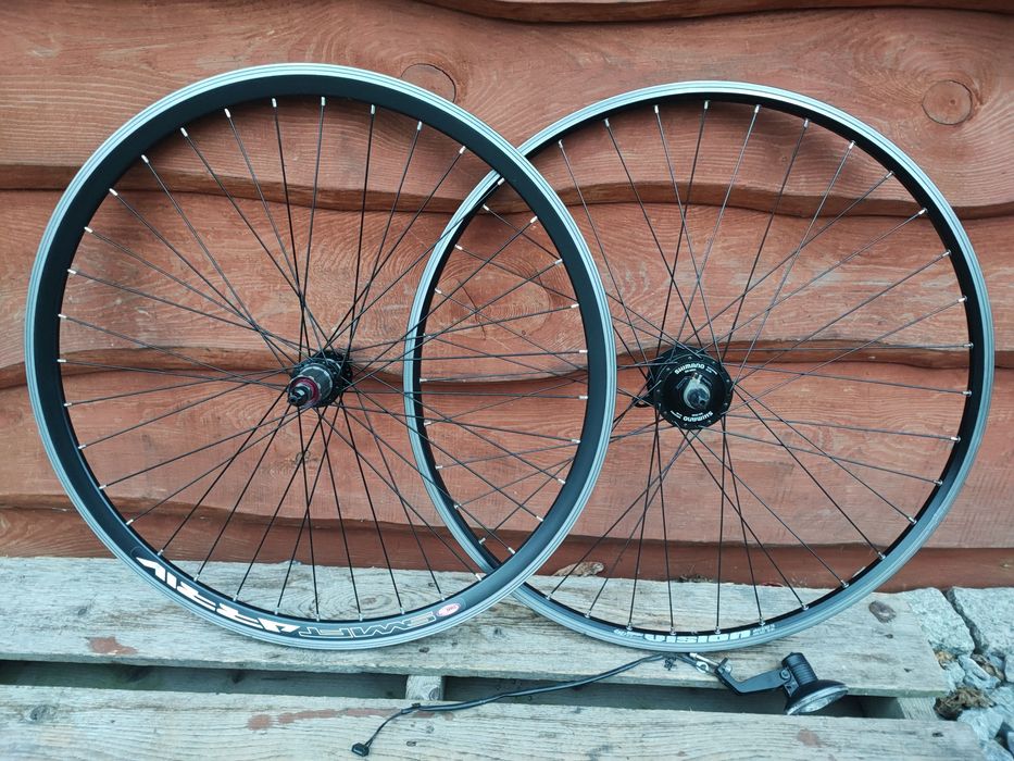 Komplet kół rowerowych Trekkingowych 28" Shimano Dynamo 9s Retro MTB