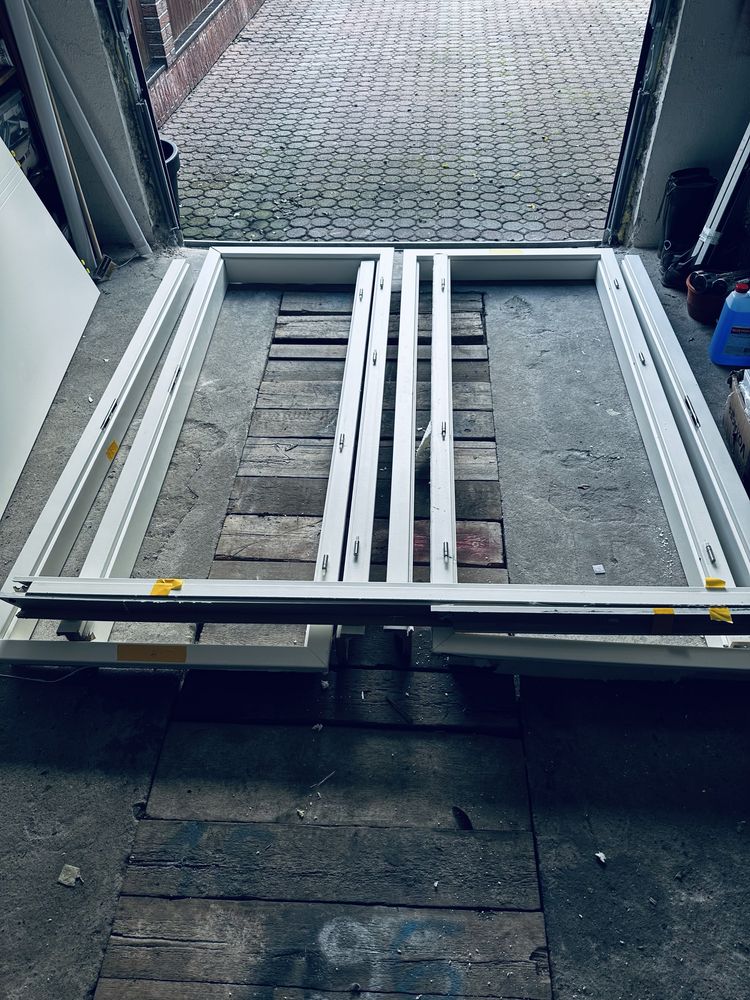 4x drzwi biale PORTA 80cm + futryny