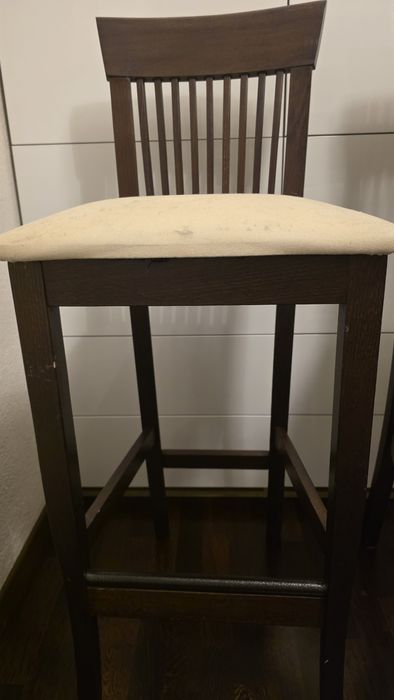 Krzesła wysokie - barowe 2 szt.