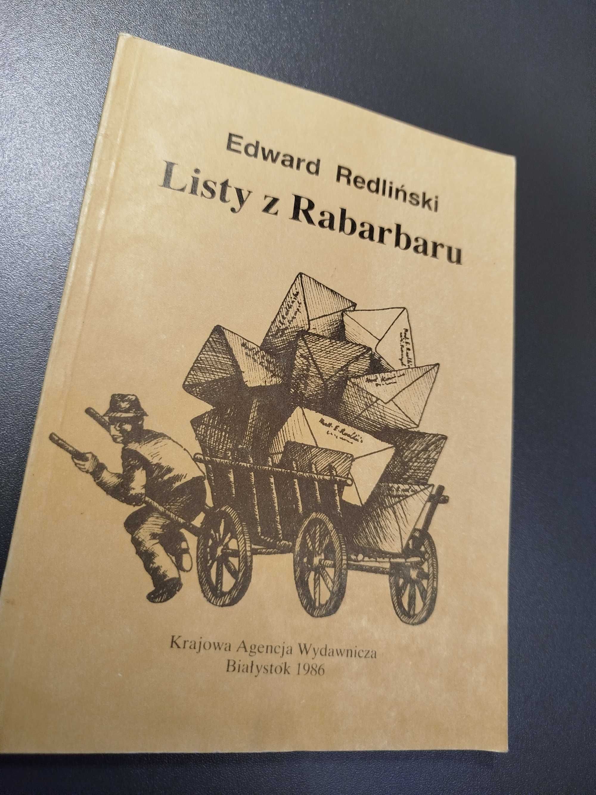 Listy z Rabarbaru Edward Redliński wysyłka 24h