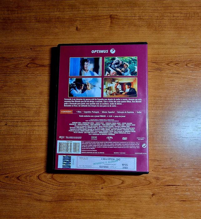 BELLE EPOQUE - A Bela Época (Fernando Trueba) Penélope Cruz/Jorge Sanz