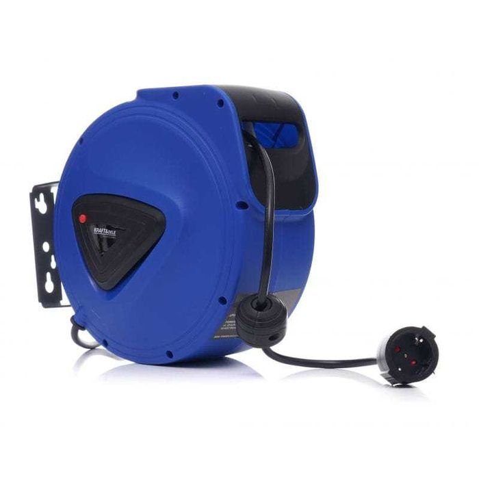 KRAFT&DELE Przedłużacz Zwijacz Przewodu Elektrycznego 3x1,5 20m KD4029