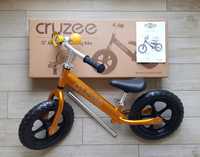 OKAZJA! NOWY rowerek biegowy Cruzee 12" złoty, czarne koła + gwarancja