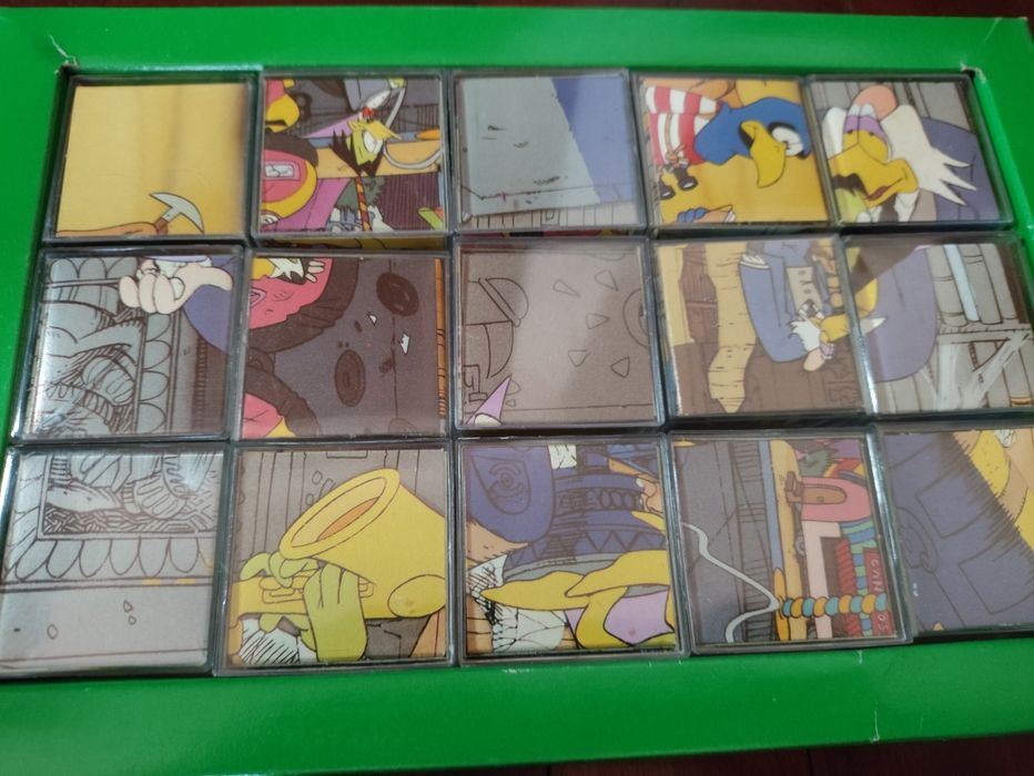 Jogo de Cubos - Conde Duckula (vintage)