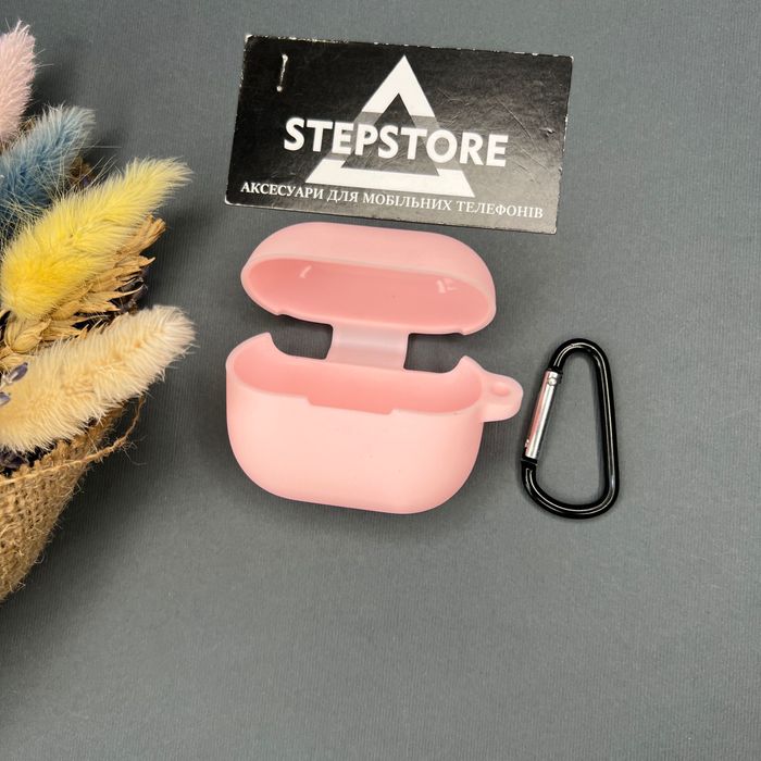 Чехол Samsung Galaxy Buds 3 FE силиконовый Pro противоударный карабин