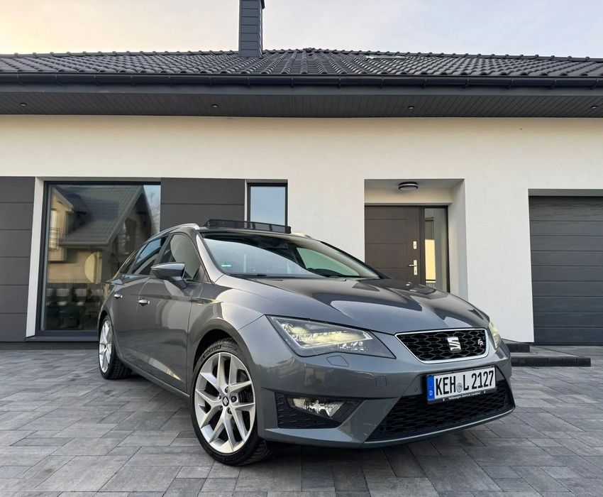 Seat Leon 1.8TSI180KM FR Full LED Panorama Pół Skóry Seat Sound HAK GwarancjaVIP