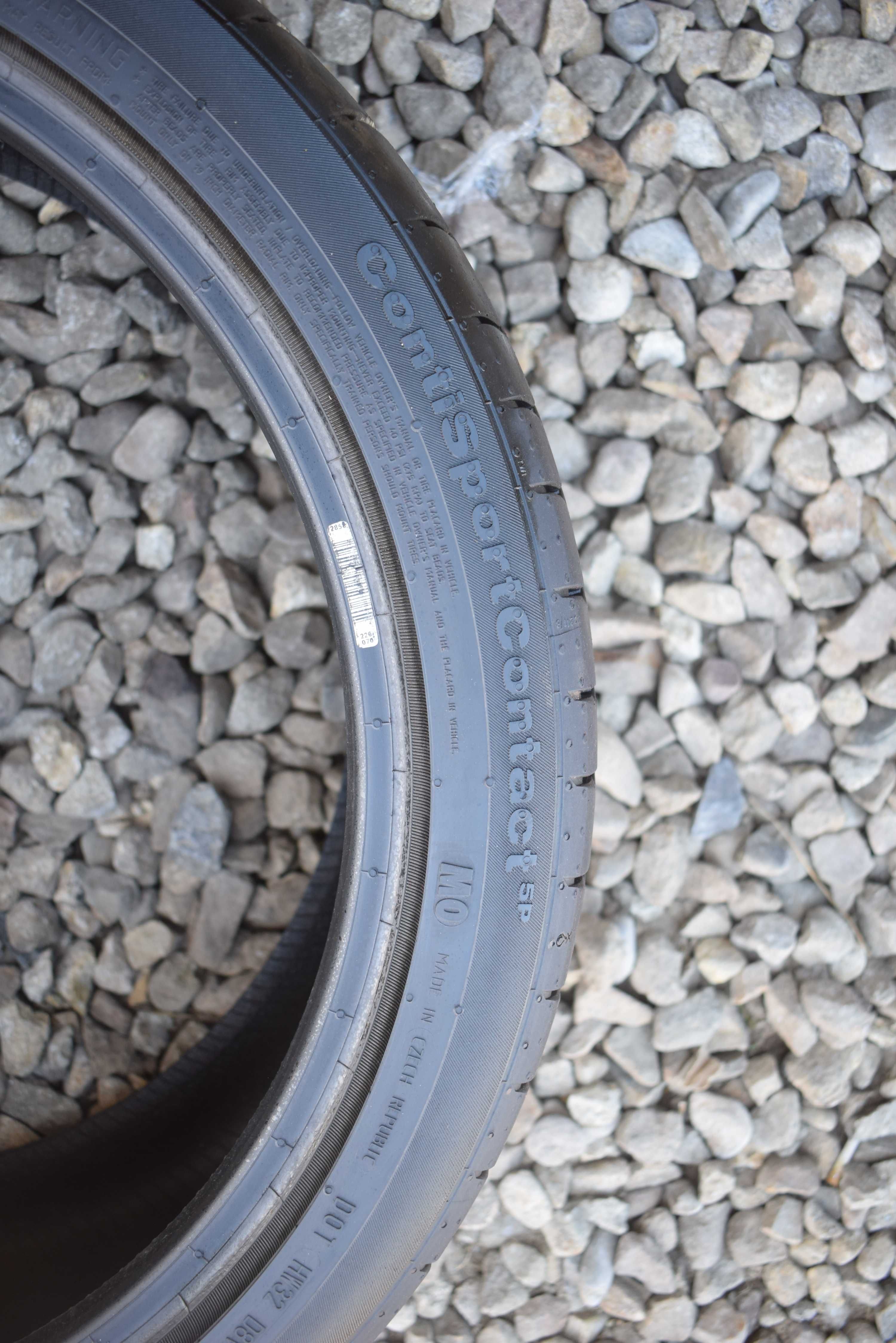 2x opona opony 22r. 255/35R19 CONTINENTAL CONTISPORTCONTACT 5P 6,4mm