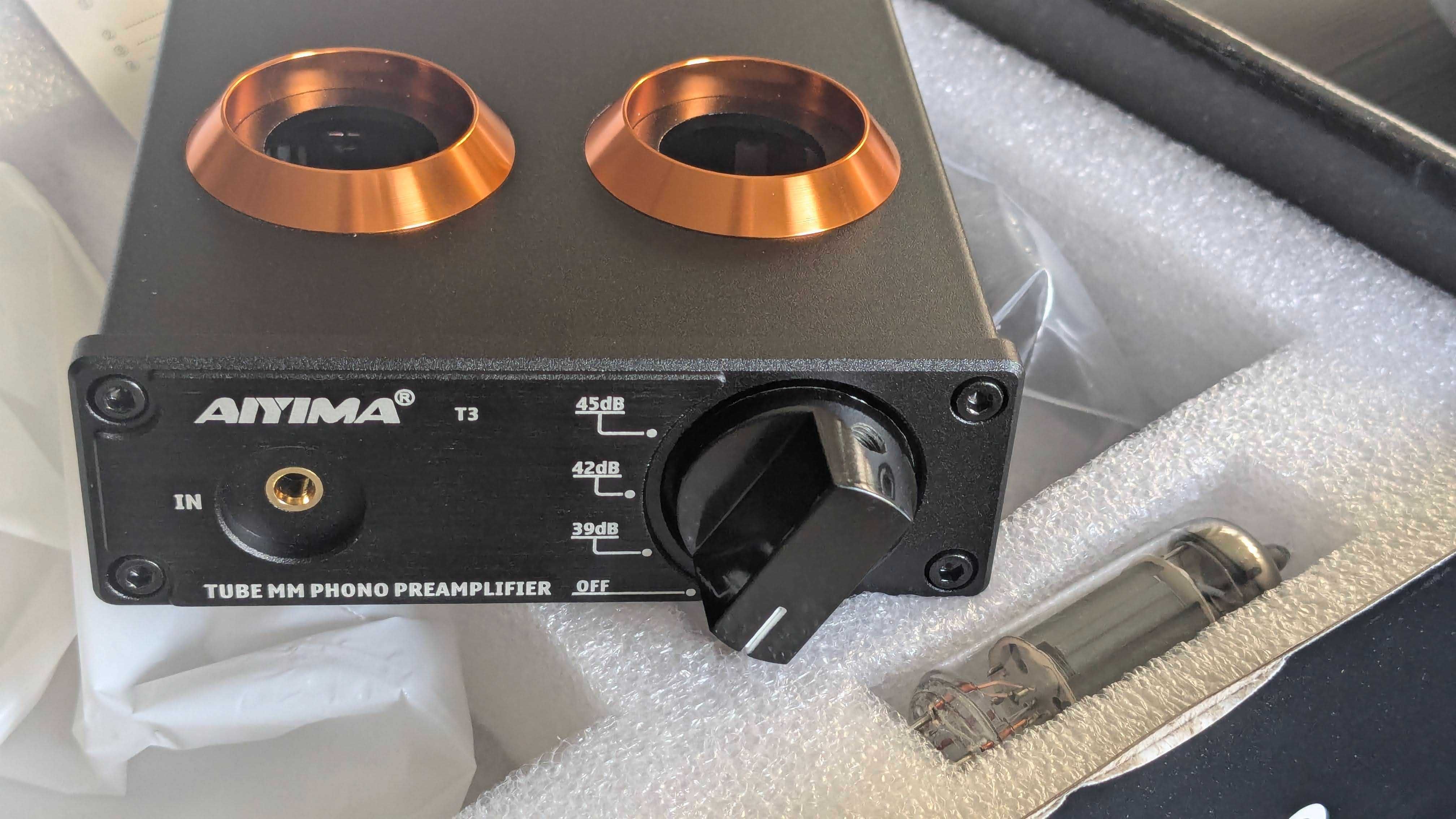Przedwzmacniacz gramofonowy lampowy Hi-Fi