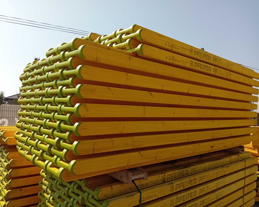 Sklejka budowlana, szalunki stropowe, podpora budowlana dźwigar korona