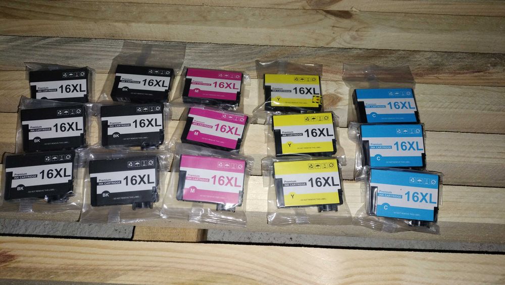 Zestaw tuszy do Epson 16XL czarny i kolor