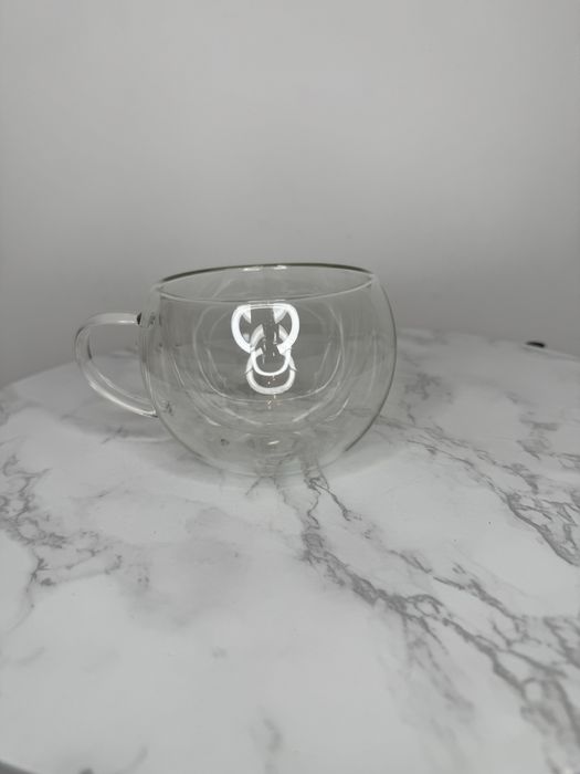 Duża Szklanka Termiczna do Kawy Herbaty Kuchni Domu Mieszkania 8 cm