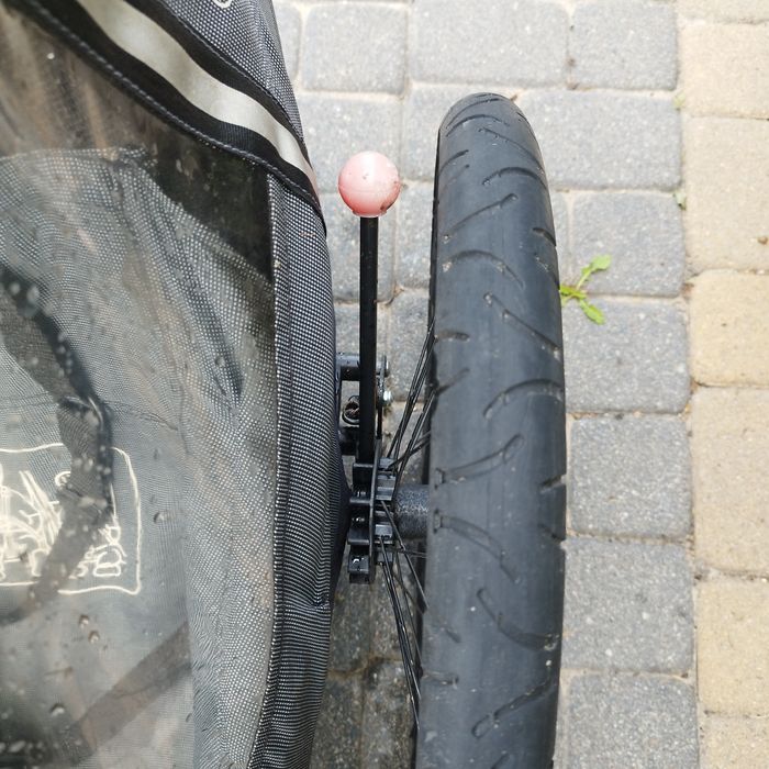 Przyczepka rowerowa jogger wózek dziecięca dwuosobowa Croozer Kid 2 3w