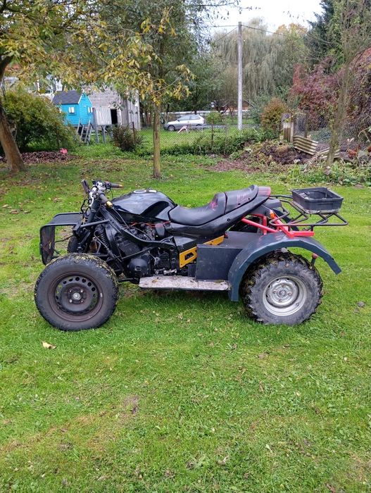 Quad z silnikiem Suzuki 600