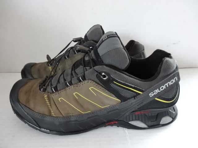 Buty SALOMON X OVER LTR roz 42 2/3 Skóra Trekkingowe Turystyczne