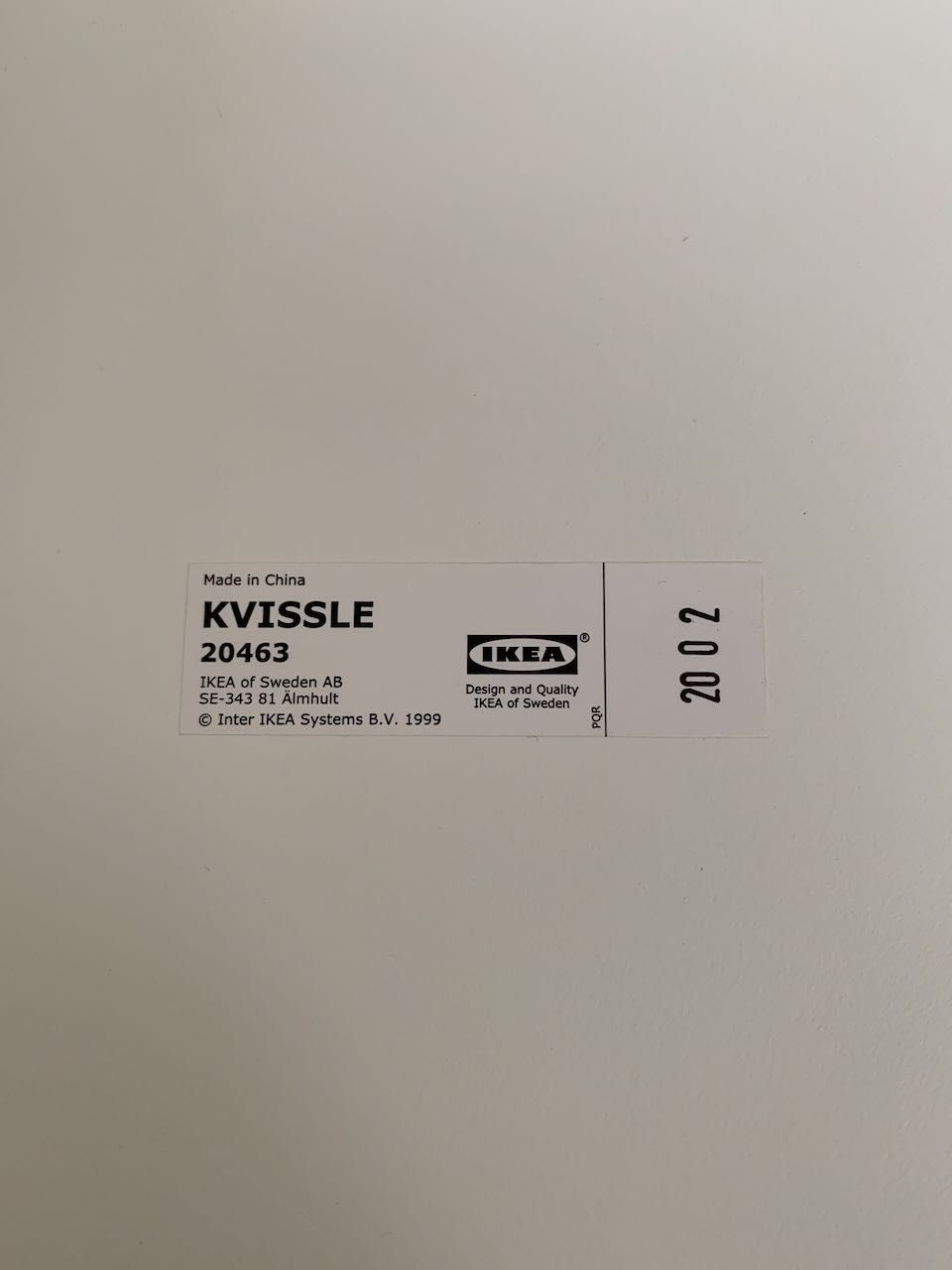 Ikea Kvissle Organizer Metal
