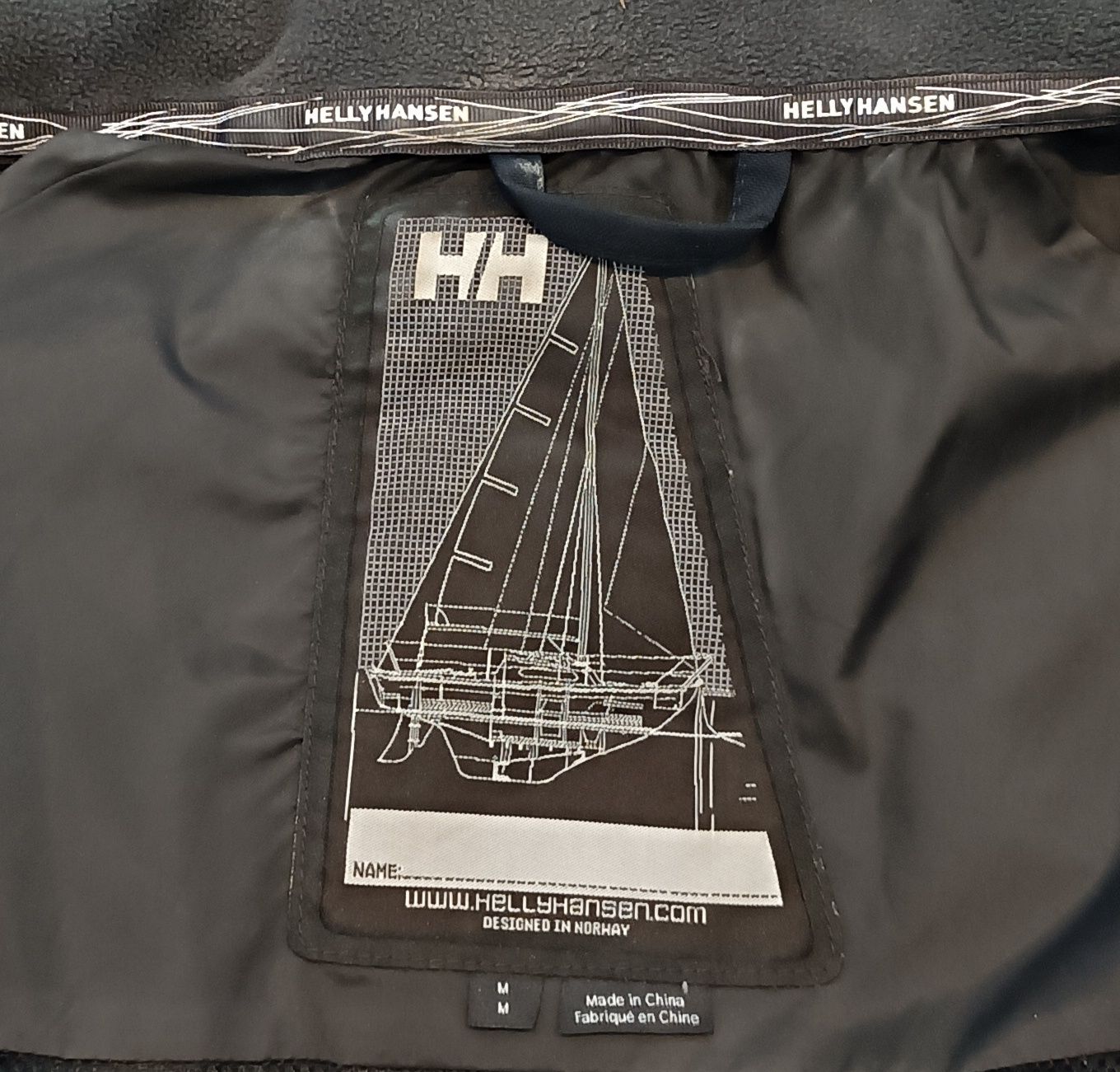 Sztormiak Kurtka Żeglarska Helly Hansen Membrana Wodoodporna r. M