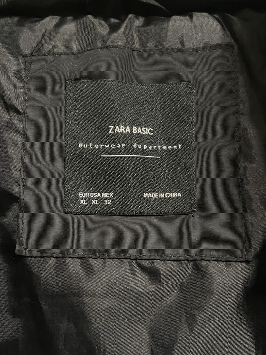 Куртка Пуховик Жіночий  наповнення пірʼя Осінь Зима  Zara