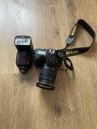 Nikon d7100+sigma dc 17-50+ phottix mitros+ zestaw