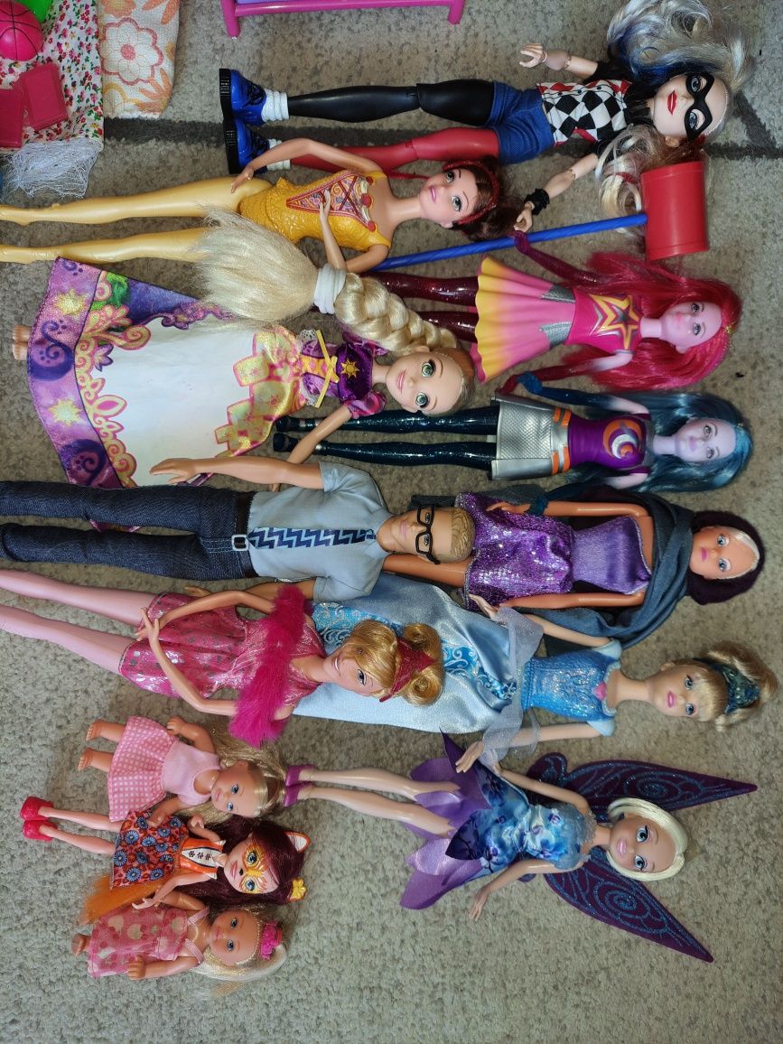 Barbie, ciuszki, posciel Księżniczki Disney