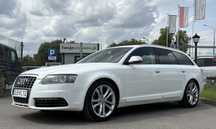 Audi S6 V10/ 435KM/ PDC/ Automat+F1/ Sportowe skórzane elektryczne fotele/ ALU