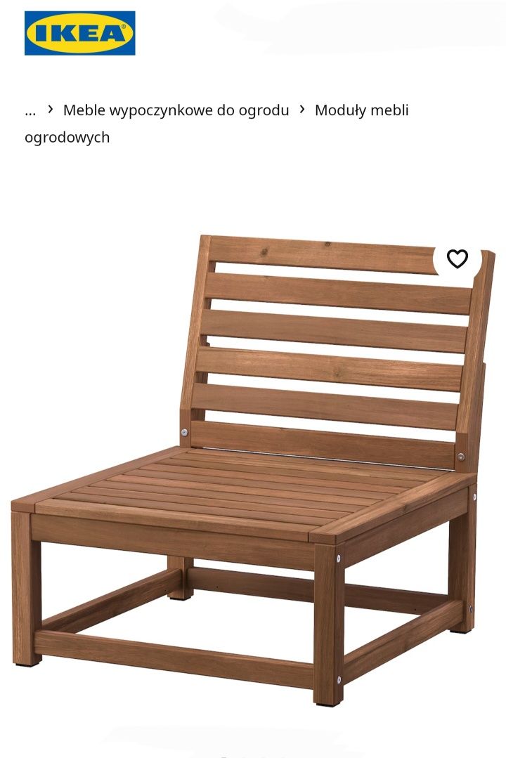 Fotel ogrodowy  MAMMARO IKEA