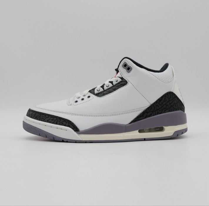Air Jordan 3 retro summit  white/fire red-crment US 12,5