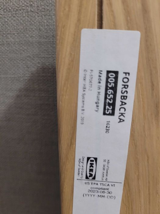 Ikea Forsbacka listwa