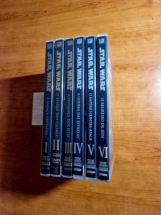 STAR WARS - A Saga Original | 6 Filmes | 9dvds REMASTERIZADOS