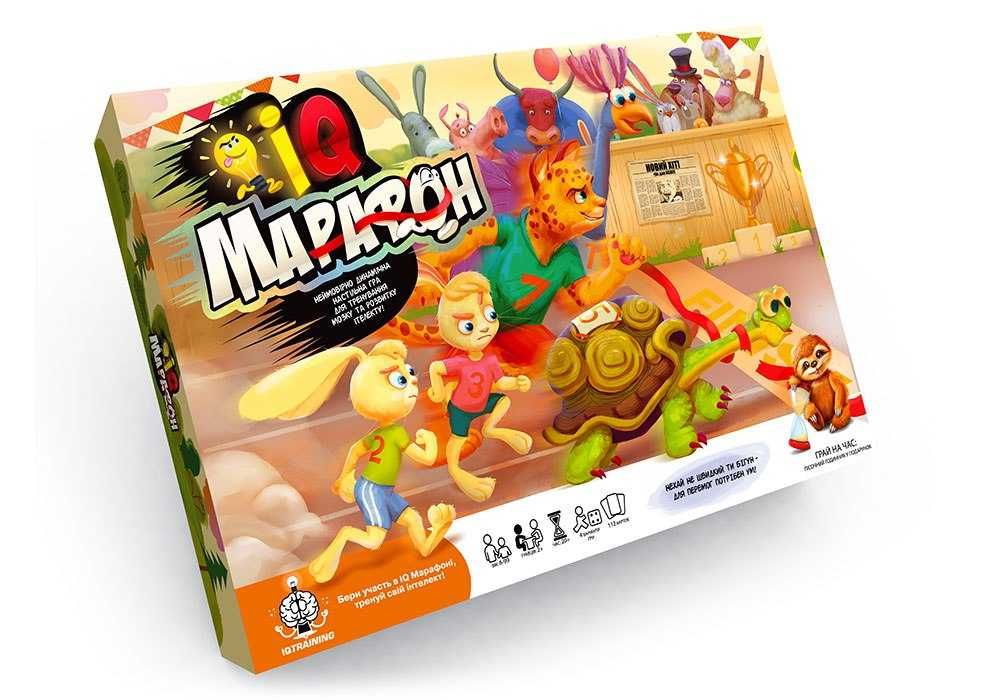 Игра Danko Toys "IQ Марафон" (Укр) G-IQM-01-01U