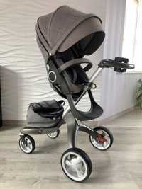 Оригінальна каляска Stokke v4 , прогулка 2в1