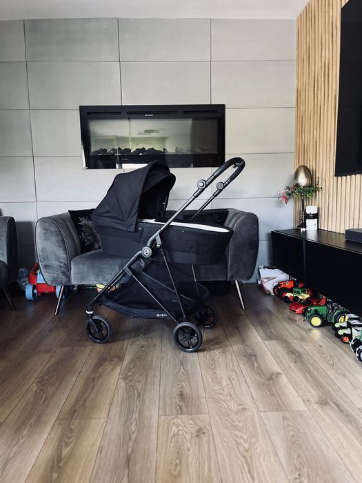 Wózek 3w1+baza Cybex Melio Carbon z fotelikiem Kiddy i baza