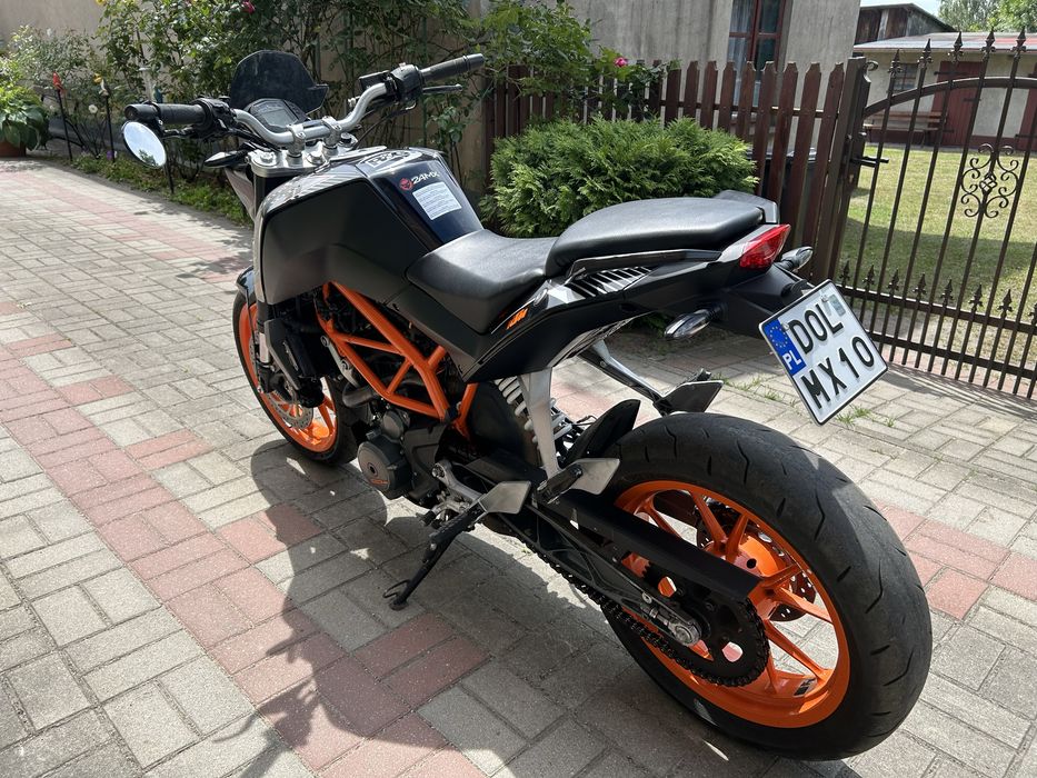 Ktm Duke 390. ABS Kat A2 12 tyś km