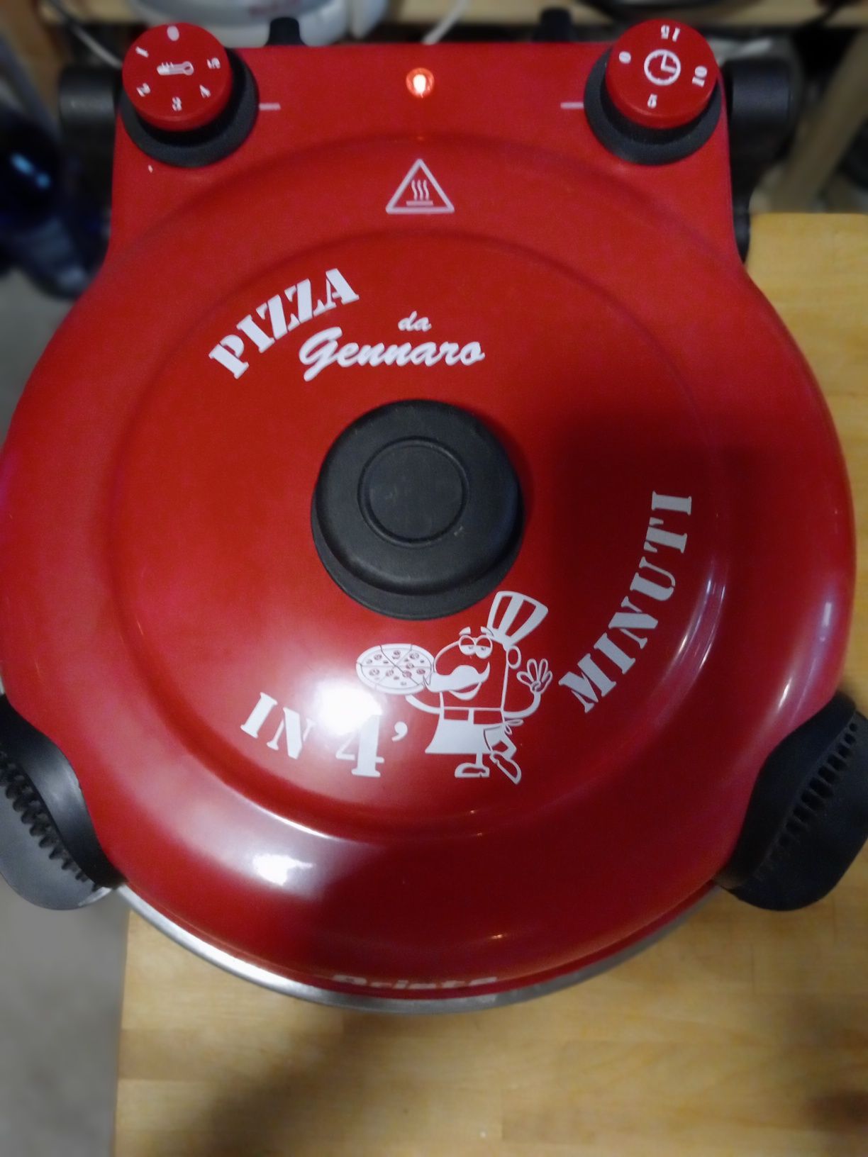 Forno de pizza portátil