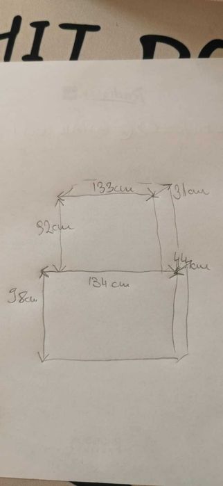 Komoda / witrynka / regał - mebel w bardzo dobrym stanie