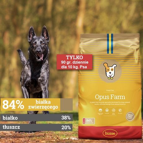karma dla psa Bezzbożowa Opus Farm 12 kg - Dowozimy do domu